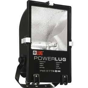 NAŚWIETLACZ METALHALOGENOWY 400W IP65 E40 SYMETRYCZNY CZARNY POWERLUG 2 - 120013.6045.1 - LUG LIGHT