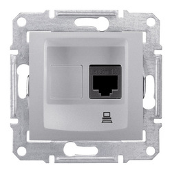 GNIAZDO KOMPUTEROWE KAT. 5E ALUMINIUM - SDN4300160 - SCHNEIDER ELECTRIC
