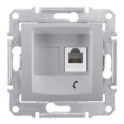 GNIAZDO TELEFONICZNE ALUMINIUM - SDN4101160 - SCHNEIDER ELECTRIC
