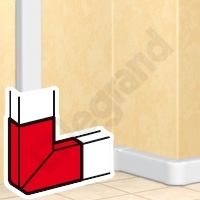 KĄT PŁASKI 50X105 DLP - 010785 - LEGRAND