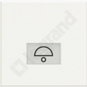 PRZYCISK DZWONEK 2 MODUŁY AXIAL BIAŁY AXOLUTE - HD4042M2 - LEGRAND
