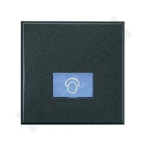 KLAWISZ "PIELĘGNIARKA" 2 MODUŁY ANTRACYT AXOLUTE - HS4921/2LQ - LEGRAND