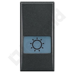 KLAWISZ "ŚWIATŁO" 1 MODUŁ ANTRACYT AXOLUTE - HS4921LA - LEGRAND