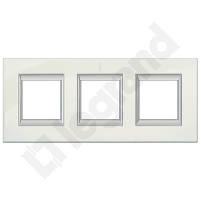RAMKA PROSTOKĄTNA PIONOWA 3X2 MODUŁY WHITE LIMOGES AXOLUTE - HA4802/3BG - LEGRAND