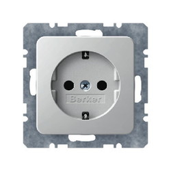 GNIAZDO SCHUKO ŚNIEŻNOBIAŁY MODUL/-PLUS - 53414389 - HAGER - BERKER