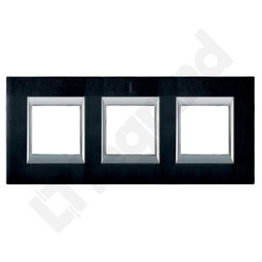 RAMKA PROSTOKĄTNA PIONOWA 3X2 MODUŁY BRUSHED ANTHRACITE AXOLUTE - HA4802/3XS - LEGRAND