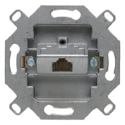 one.platform Mechanizm gniazda komputerowego UAE pojedynczego (RJ45), ekranowane, kat. 5e - 534554 - HAGER - BERKER
