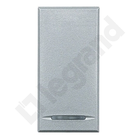 PRZYCISK ELEKRONICZNY 1 MODUŁ AXIAL ALU AXOLUTE - HC4045 - LEGRAND
