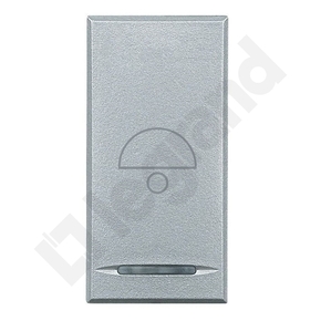 PRZYCISK DZWONEK 1 MODUŁ AXIAL ALUMINIUM AXOLUTE - HC4055B - LEGRAND