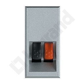 GNIAZDO GŁOŚNIKOWE 1 MODUŁ ALUMINIUM AXOLUTE - HC4294 - LEGRAND