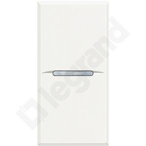 ŁĄCZNIK POJEDYŃCZY 1 MODUŁ AXIAL BIAŁY AXOLUTE - HD4001 - LEGRAND