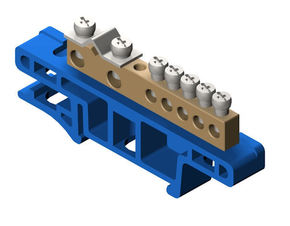 LISTWA ZACISKOWA 7-TOROWA DO MONTAŻU NA LISTWIE TH35 - 0920-00 - ELEKTRO-PLAST NASIELSK