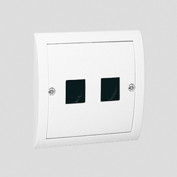 GNIAZDO KOMPUTEROWE RJ45 KRONE PODWÓJNE KAT 5E BIAŁY SIMON CLASSIC - M5K2/11 - KONTAKT SIMON
