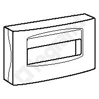 RAMKA DO 8 MODUŁÓW S300 BIAŁA DLP  - 010985 - LEGRAND
