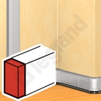 ZAŚLEPKA 50 X 150 ALU DLP  - 011160 - LEGRAND
