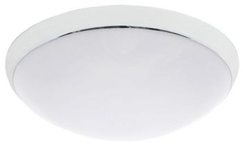 PLAFONIERA 75W E27 IP44 Z CZUJNIKIEM RUCHU KLOSZ MATOWY CAMEA RCR - 202452 - LENA LIGHTING