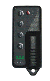 PILOT CZTEROPRZYCISKOWY DO PRZEKAŹNIKA STEROWANIA RADIOWEGO RS-P4 - RS-P4 - F&F