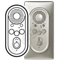 PLAKIETKA DOMOFONU TYTANOWA MYHOME BUS/SCS  - 068507 - LEGRAND