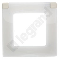RAMKA POJEDYNCZA IP44 KREMOWA NILOE - 665010 - LEGRAND
