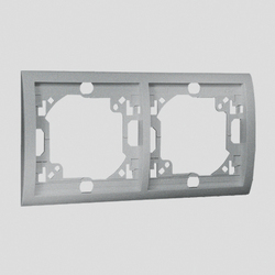 RAMKA PODWÓJNA POZIOMA ALUMINIUM SIMON CLASSIC - MR2/26 - KONTAKT SIMON