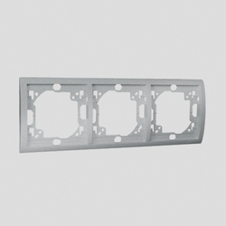 RAMKA POTRÓJNA POZIOM ALUMINIUM SIMON CLASSIC - MR3/26 - KONTAKT SIMON