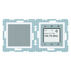 RADIO TOUCH BIAŁY POŁYSK S.1/B.3/B.7  - 28808989 - HAGER - BERKER