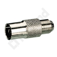 ADAPTER DOPASOWUJĄCY, 1 WTYK ŻEŃSKI FI 9,52 MM DO ZŁĄCZA ŻEŃSKIEGO ''F'' - 091049 - LEGRAND