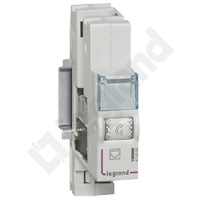 PANEL KROSOWY WYPOSAŻONY W ZŁĄCZE RJ45 FTP, KAT. 6 NA SZYNĘ TH35 - 413002 - LEGRAND