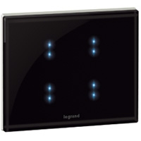 STEROWNIK WIELOFUNKCYJNY SZKŁO GRAFITOWE MYHOME BUS/SCS  - 067245 - LEGRAND