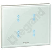 STEROWNIK WIELOFUNKCYJNY SZKŁO KAOLIN MYHOME BUS/SCS  - 067243 - LEGRAND