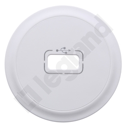 PLAKIETKA GNIAZDA USB BIAŁA CELIANE  - 068253 - LEGRAND