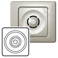PLAKIETKA SYRENY WEWNĘTRZNEJ 90 DB TYTANOWY MYHOME BUS/SCS  - 068489 - LEGRAND