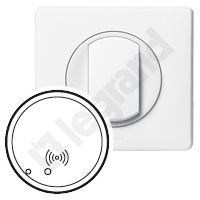 PLAKIETKA CZYTNIKA TRANSPONDERA BIAŁA MYHOME BUS/SCS  - 068184 - LEGRAND