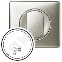 PLAKIETKA CZYTNIKA TRANSPONDERA TYTANOWA MYHOME BUS/SCS  - 068484 - LEGRAND