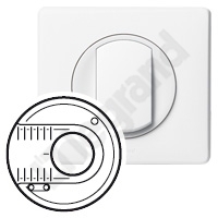 PLAKIETKA SONDY PODSTAWOWEJ BIAŁA MYHOME BUS/SCS  - 068248 - LEGRAND