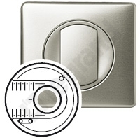 PLAKIETKA SONDY PODSTAWOWEJ TYTANOWA MYHOME BUS/SCS  - 068548 - LEGRAND