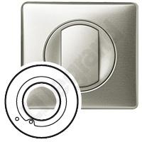 PLAKIETKA ODBIORNIKA PODCZERWIENI TYTANOWA MYHOME BUS/SCS  - 068566 - LEGRAND
