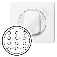 PLAKIETKA KLAWIATURY KODOWANIA BIAŁA MYHOME BUS/SCS  - 068186 - LEGRAND