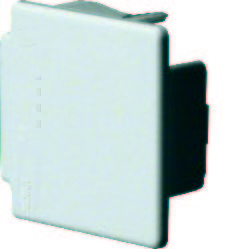 KOŃCÓWKA 40X40MM UNIVERS NHC BIAŁA LF/ATEHA LF - M58039010 - HAGER - BERKER