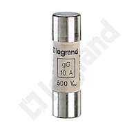 WKŁADKA BEZPIECZNIKOWA CYLINDRYCZNA 10A 14 X 51 CHARAKTERYSTYKA GL HPC - 014310 - LEGRAND