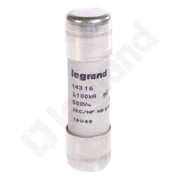 WKŁADKA BEZPIECZNIKOWA CYLINDRYCZNA 16A 14 X 51 CHARAKTERYSTYKA GL HPC - 014316 - LEGRAND