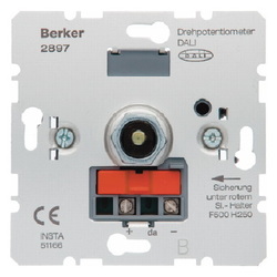 POTENCJOMETR OBROTOWY DALI MECHANIZM ONE PLATFORM - 2897 - HAGER - BERKER