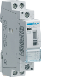 PRZEKAŹNIK INSTALACYJNY 24VAC 1NO+1NC 16A - ERD218 - HAGER - BERKER