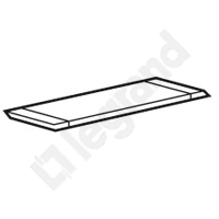 PŁYTA DŁAWICOWA XL3 160 METAL - 020020 - LEGRAND