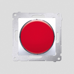 SYGNALIZATOR ŚWIETLNY LED &ndash; ŚWIATŁO CZERWONE (MODUŁ) BIAŁY SIMON 54  - DSS2.01/11 - KONTAKT SIMON