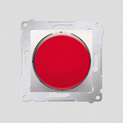 SYGNALIZATOR ŚWIETLNY LED &ndash; ŚWIATŁO CZERWONE (MODUŁ) KREMOWY SIMON 54  - DSS2.01/41 - KONTAKT SIMON