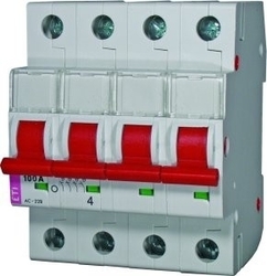 ROZŁĄCZNIK IZOLACYJNY 100A 4 BIEGUNY SV4100 - 002423416 - ETI