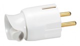 WTYCZKA 2P+Z - 16A - PLASTIKOWA - BIAŁA - OBROTOWA HELMO - 50172 - LEGRAND