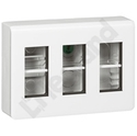 ZESTAW DO MONTAŻU NATYNKOWEGO 3 X 4 MODUŁY PIONOWO MOSAIC - 078887 - LEGRAND