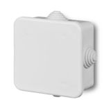 PUSZKA FAST-BOX 80X80X42 IP 44 SZARA. - 0242-04 - ELEKTRO-PLAST NASIELSK